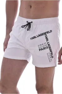Karl Lagerfeld pánské plavky Barva: Bílá, Velikost: M #1140038