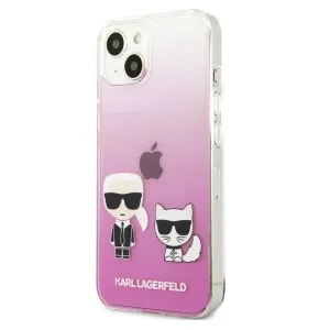 Karl Lagerfeld KLHCP13SCKTRP Apple iPhone 13 mini ochranný kryt pink Karl & Choupette