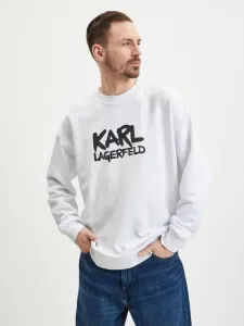 Karl Lagerfeld Mikina Bílá #4075875