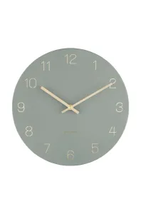 Karlsson 5788GR designové nástěnné hodiny, pr. 30 cm