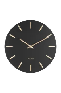 Karlsson 5821BK Designové nástěnné hodiny  pr. 30 cm