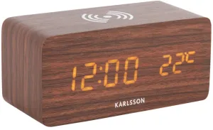Karlsson Designový LED budík - hodiny KA5933DW #5972884