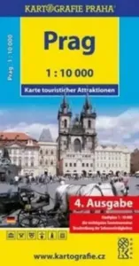 Praha mapa turistických zajímavostí #2951047