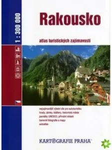 Rakousko - Atlas turistických zajímavostí/1:300 tis