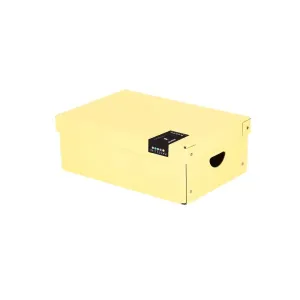 Oxybag Krabice lamino malá PASTELINI žlutá 35,5 x 24 x 9 cm