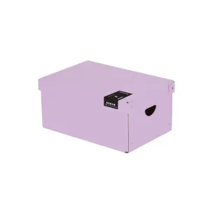 Oxybag Krabice lamino velká PASTELINI fialová 35,5 x 24 x 16 cm