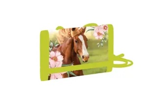 KARTON PP - Dětská textilní peněženka kůň #4482048