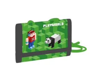 Oxybag dětská textilní peněženka Playworld Panda