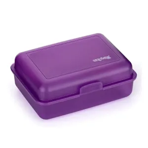KARTON PP - Box na svačinu fialová-matná