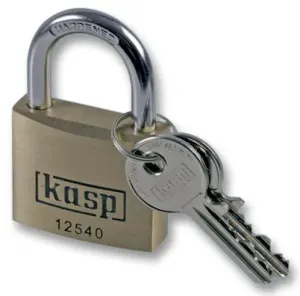 Kasp Security K12540 Padlock Brass Prem 40Mm