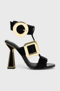 Semišové sandály Kat Maconie Deliz černá barva #5889702