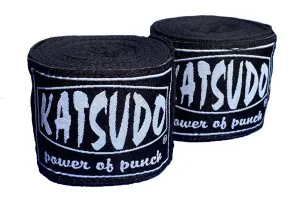 Katsudo box bandáže elastické 450cm, černé #6153760