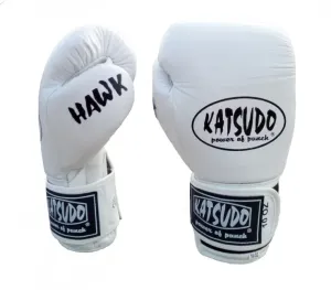 Katsudo box rukavice Hawk, bílé - 10 OZ #5792605