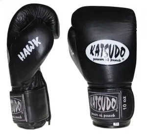 Katsudo box rukavice Hawk, černé - 10 OZ #5792610