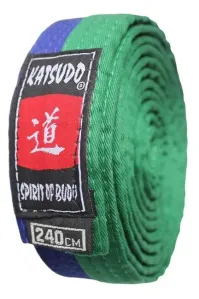 Katsudo Judo opasek zeleno-modrý - 300cm