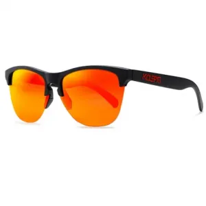 KDEAM Borger 3 sluneční brýle, Black / Orange (GKD019C03)