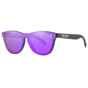 KDEAM Reston 4 sluneční brýle, Black / Purple (GKD007C04)