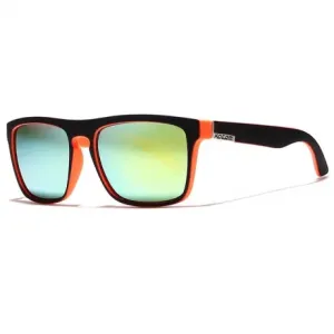 KDEAM Sunbury 11 sluneční brýle, Black & Orange / Yellow (GKD004C11)