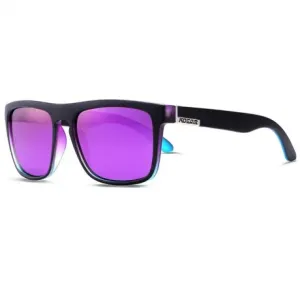 KDEAM Sunbury 3 sluneční brýle, Black & Purple / Purple (GKD004C03)
