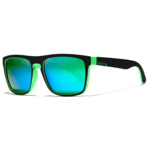 KDEAM Sunbury 6 sluneční brýle, Black & Green / Green (GKD004C06)