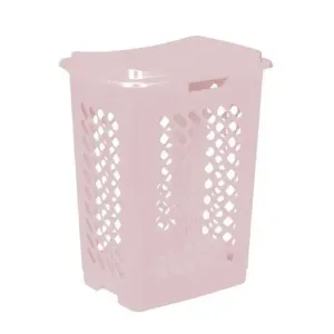 Keeeper Plastový koš na špinavé prádlo 60l růžová
