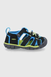 KEEN Dětské sandály SEACAMP 1022969 black/brilliant blue 29