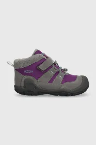 Dětské zimní boty Keen fialová barva #4305371