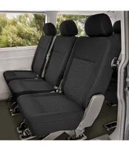Přesné autopotahy VW T6 2015- (2. řada, samostatné sedadla)