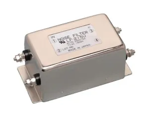 Kemet Lf-210 Power Line Filter, 1 Phase, 10A, Screw