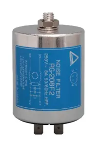 Kemet Rg-208F Power Line Filter, 1 Phase, 8A, Qc
