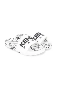 Dětské pantofle Kenzo Kids bílá barva #5889436