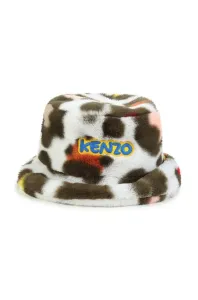 Dětský klobouk Kenzo Kids béžová barva