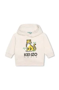 Dětská tepláková souprava Kenzo Kids béžová barva #5968597