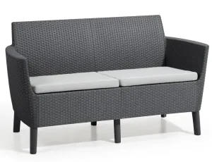 KETER Pohovka SALOMON 2 seater sofa | grafit #4021709