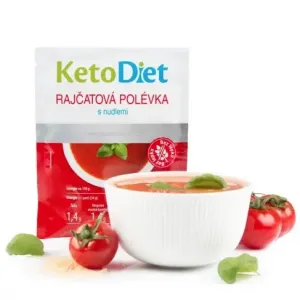 KetoDiet proteinová polévka - rajčatová s nudlemi (7 porcí) #1810046