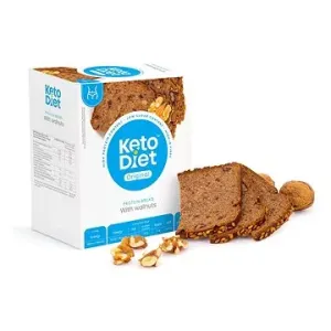 KetoDiet Proteinový chléb - s vlašskými ořechy (7 porcí)