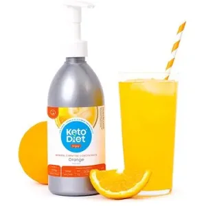 KetoDiet ENJOY Nápojový koncentrát - příchuť pomeranč (500 ml)