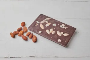 KetoMix KetoMix 70% HOŘKÁ čokoláda s mandlemi 100 g