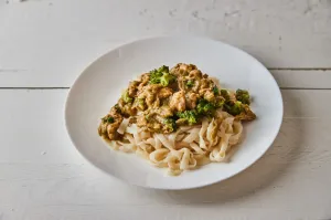 Krůtí s brokolicí a zelenými fazolkami – hotový pokrm (1 porce)