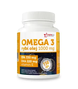 Nutricius Omega 3 Rybí olej 1000 mg EPA 330 mg / DHA 220 mg 150 kapslí