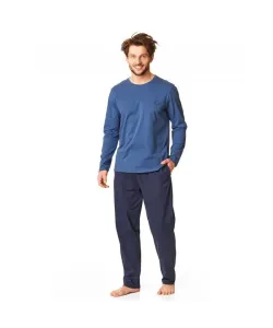 Key MNS 866 B22 Pánské pyžamo, XXL, jeans