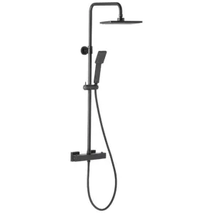 KFA LOGON termostatický sprchový set, černá 5746-910-81