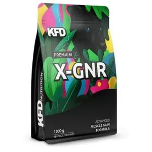 X-gainer 1000 g Vanilka jahoda Premium KFD