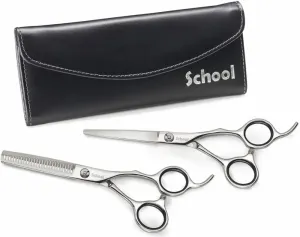 KIEPE Nůžky na vlasy Sada School 5.5“ + Efilační nůžky 5.5“