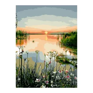 5549_3 NORIMPEX Malování podle čísel - obraz 40x50cm - Jezero