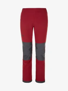 Dětské softshellové kalhoty Kilpi RIZO-J Tmavě červená Velikost: 86