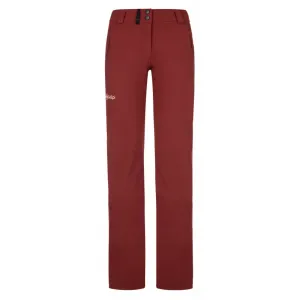 Dámské outdoorové kalhoty Kilpi DANNY-W tmavě červená
