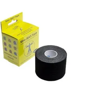 Kine-MAX SuperPro Cotton kinesiology tape černá
