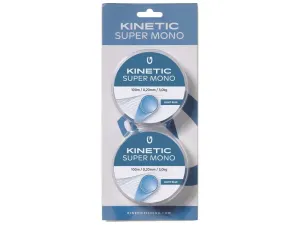 Kinetic Vlasec Super Mono Light Blue 2x100m - 0,50mm/17,3kg