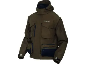 Kinetic rybářská bunda Strider Zip-Off Jacket Olive - S